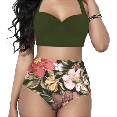 Women’s Floral 2 Piece Swimwear Set