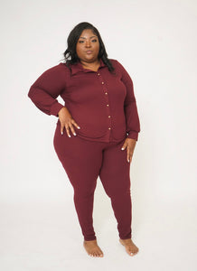 Plus Size Leggings Set