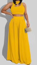 Load image into Gallery viewer, Sexy Sleeveless 2 Piece Pants Set