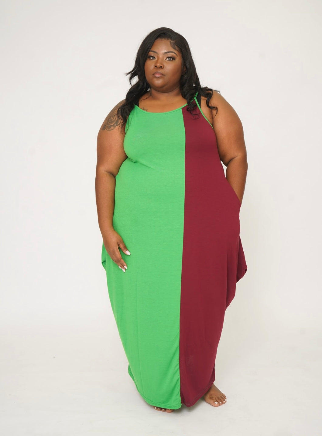 Plus Size Maxi Dress