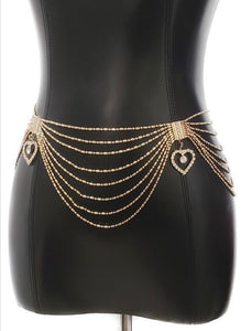 Heart Chain Belt