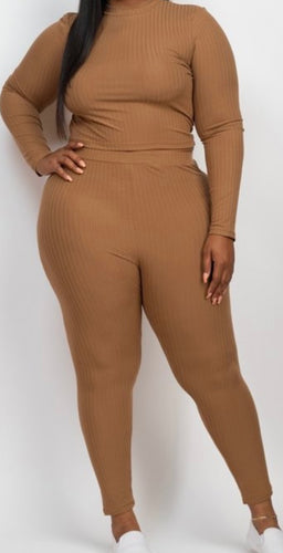 Plus Size Jogger Set