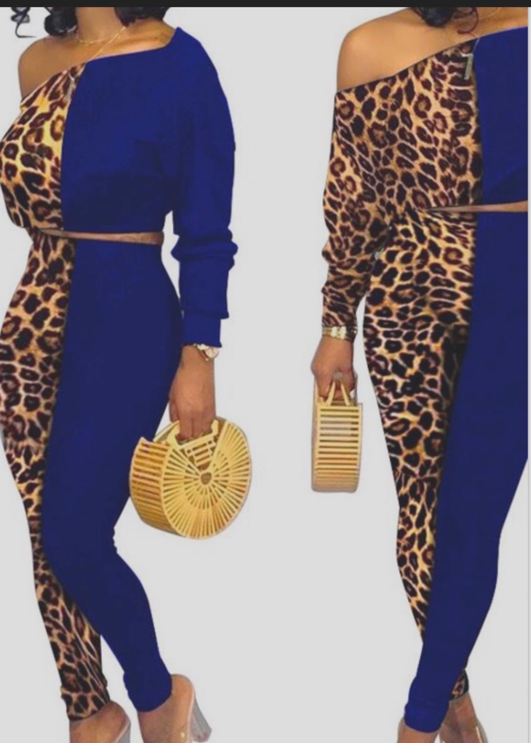 2pc Leopard set