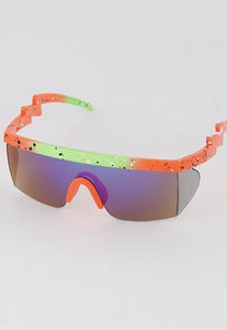 Graffiti Thunderbolt Sunglasses