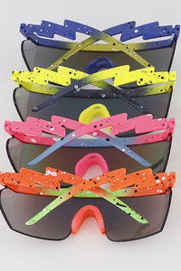 Graffiti Thunderbolt Sunglasses