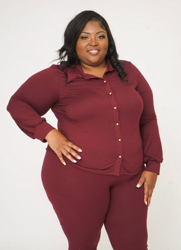 Plus Size Leggings Set